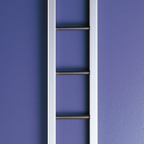 Perfil de pared Climb con listón color azul