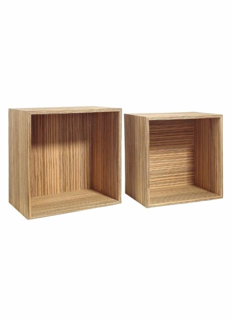 Kit de 2 Expositores en madera para tiendas