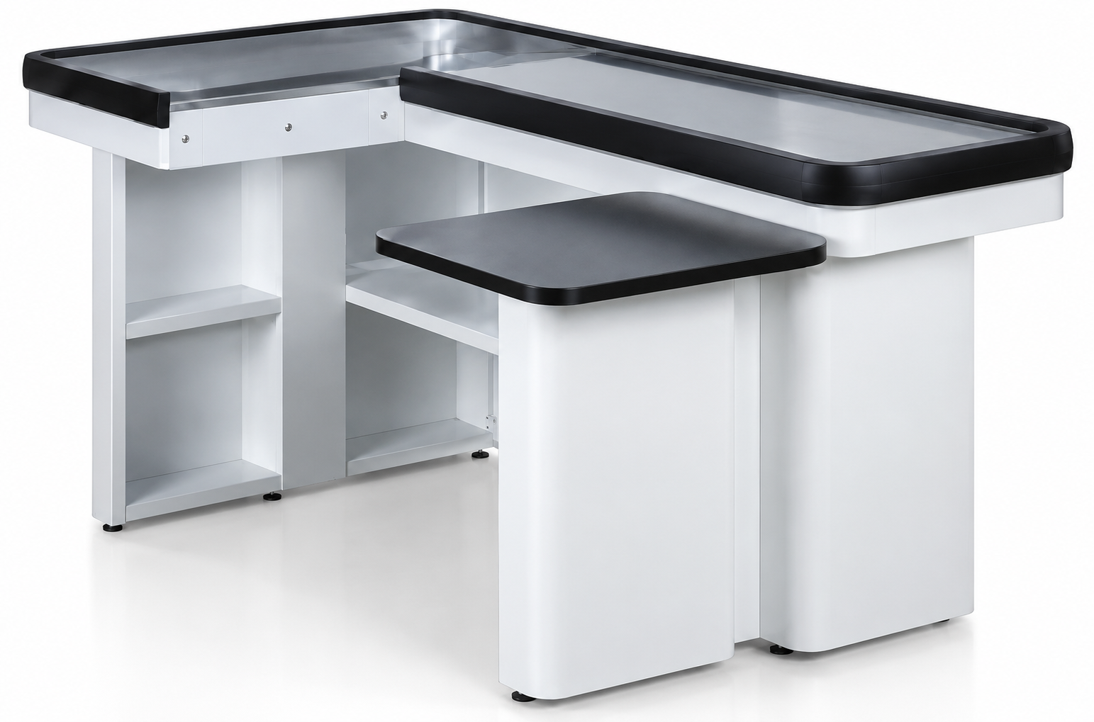 Mueble Caja para Supermercados Modelo MSPO F 22 Mueble MPSO F derecha, vista interior