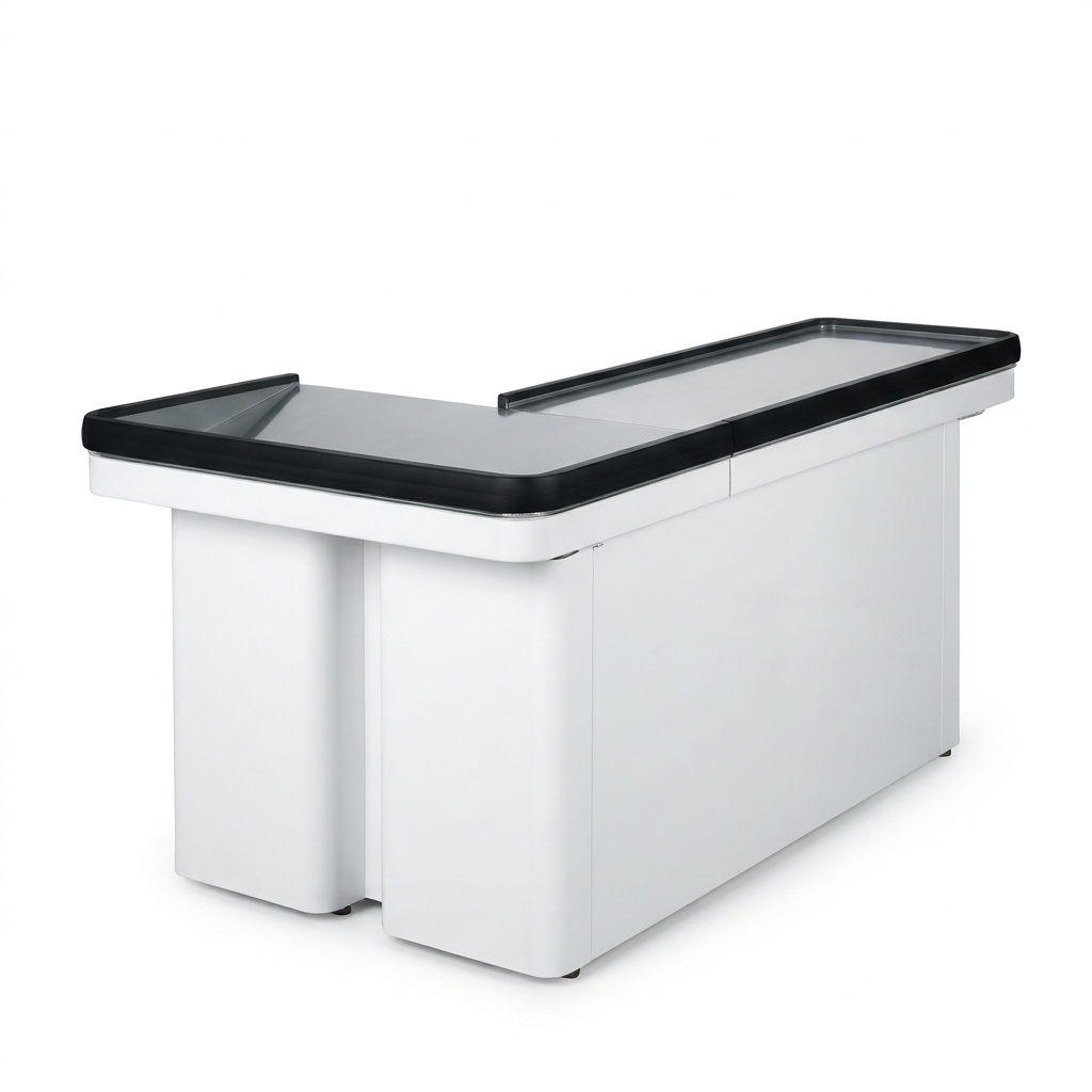 Mueble Caja para Supermercados Modelo MSPO F 23 Mueble MPSO F Izquierda, vista interior