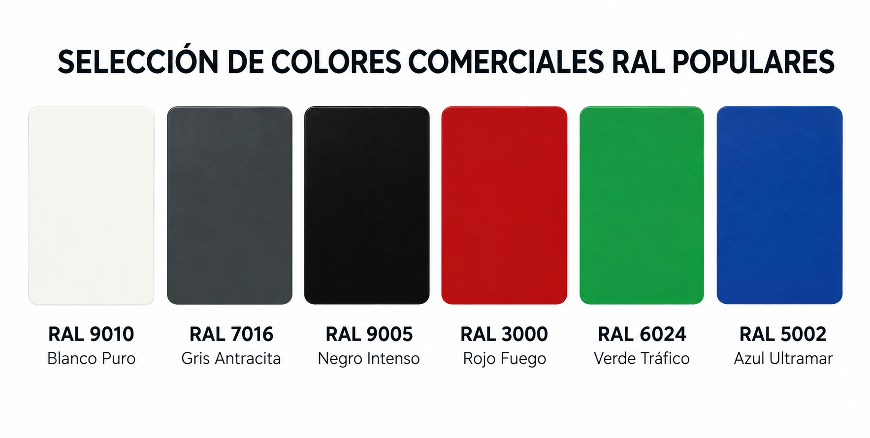 Mueble Caja para Supermercados Modelo MSPO F 26 Selección De Colores Ral Comerciales