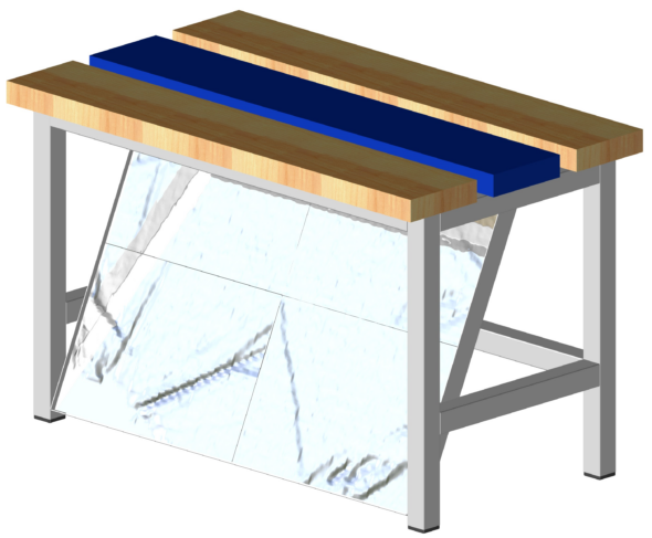 BANCO CALZADO 600x350x380MM