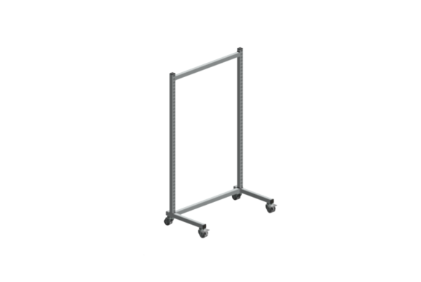 CARRO PARA PAN 665X300X1050MM CON 3 ESTANTES