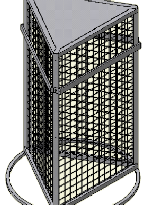 EXPOSITOR PALITEIRO Ø 830x1240MM