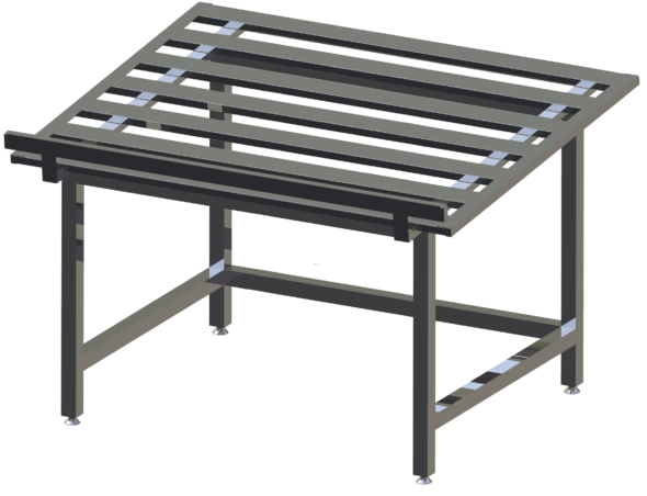 EXPOSITOR VITAMINA PARA FRUTAS Y LEGUMBRES INOXIDABLE 1200X1000X750/650MM