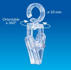PINZA CLIP PVC PARA VARILLA