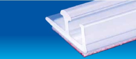 RAIL PARA SEPARADORES TRANSPARENTE ADHESIVO 4 RAIL PARA SEPARADORES TRANSPARENTE ADHESIVO - Imagen 4