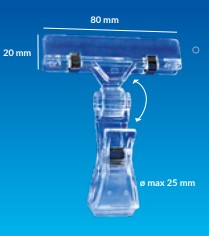 PINZA DE MUELLE PARA TUBOS ORIENTABLE O DE ÁNGULO VARIABLE 7 PINZA DE MUELLE PARA TUBOS ORIENTABLE O DE ÁNGULO VARIABLE - Imagen 3