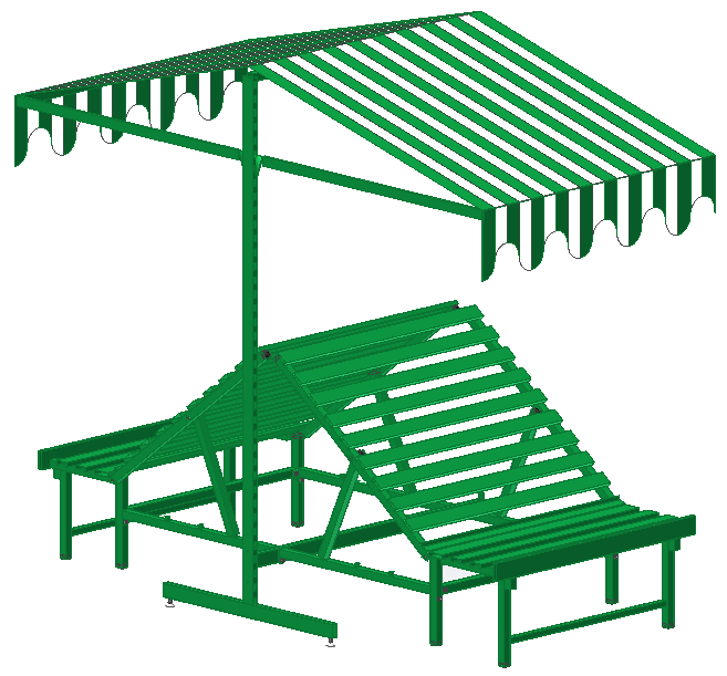 GONDOLA NATURA CON TOLDO 1330MM CON CIERRE PARA FRUTAS Y LEGUMBRES 1 GONDOLA NATURA CON TOLDO 1330MM CON CIERRE PARA FRUTAS Y LEGUMBRES