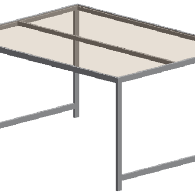 MESA TEXTIL EXPOSITORA