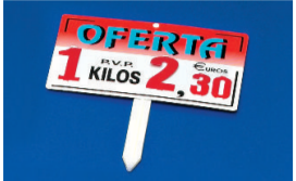 PORTAPRECIO OFERTA KG RECAMBIABLE