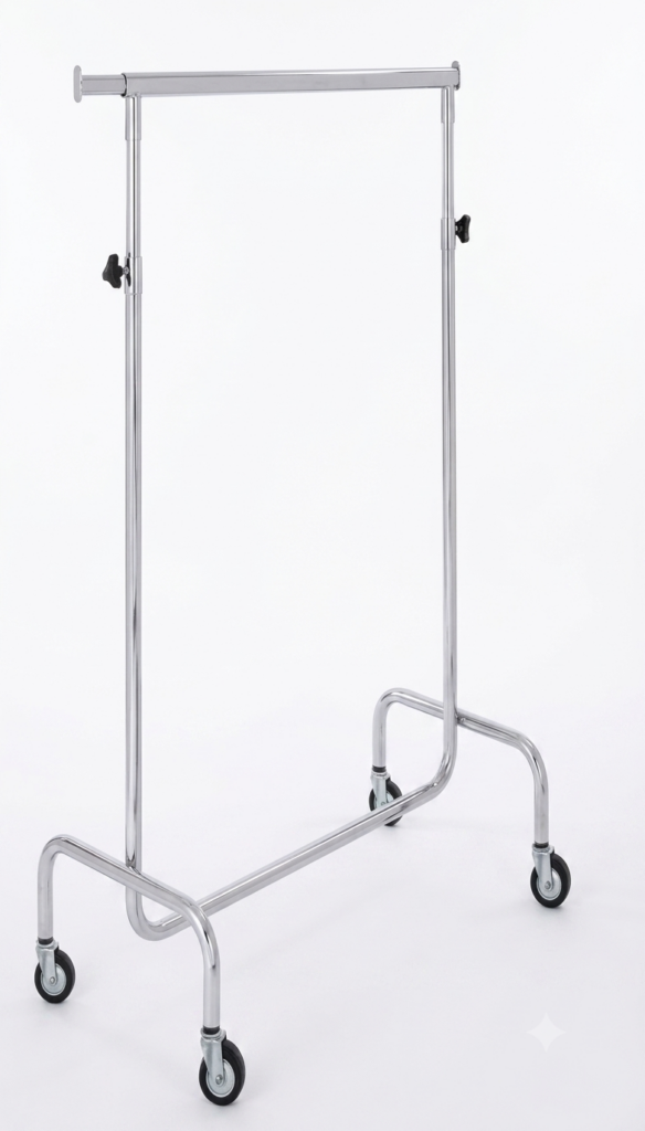 STENDER UNIVERSAL 1,4 M perchero metálico con ruedas