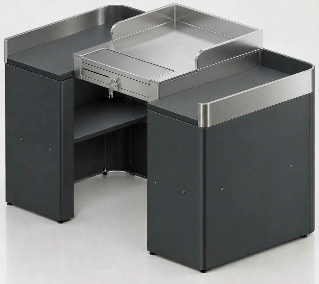 Mueble Caja Expresso – 4 Modelos para Tiendas 4 Mueble caja Expresso